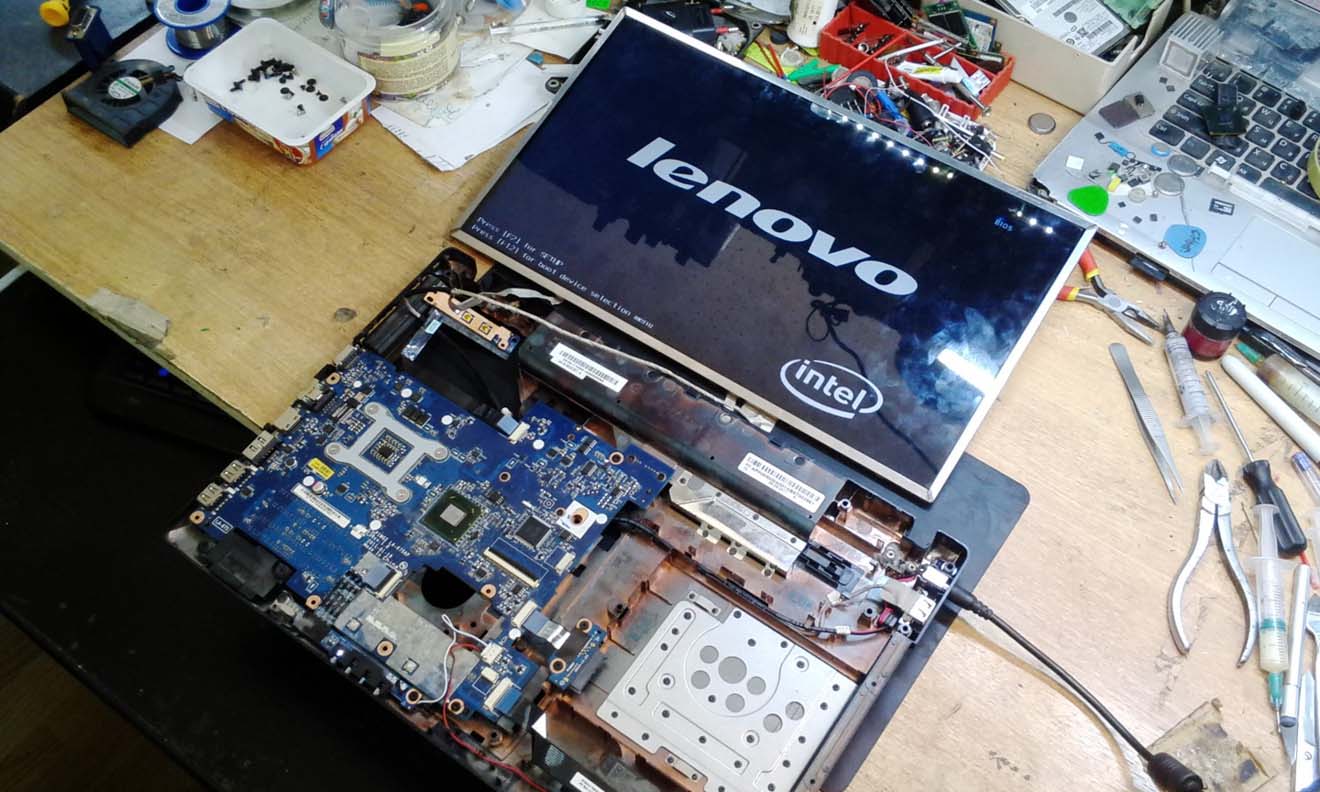 Ремонт ноутбуков Lenovo в Томилино