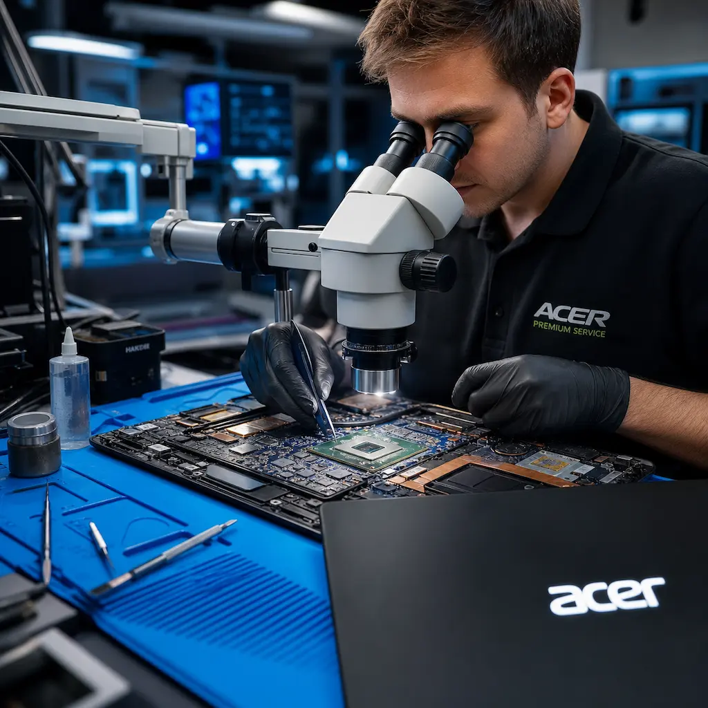 Замена видеокарты ноутбука Acer в Томилино