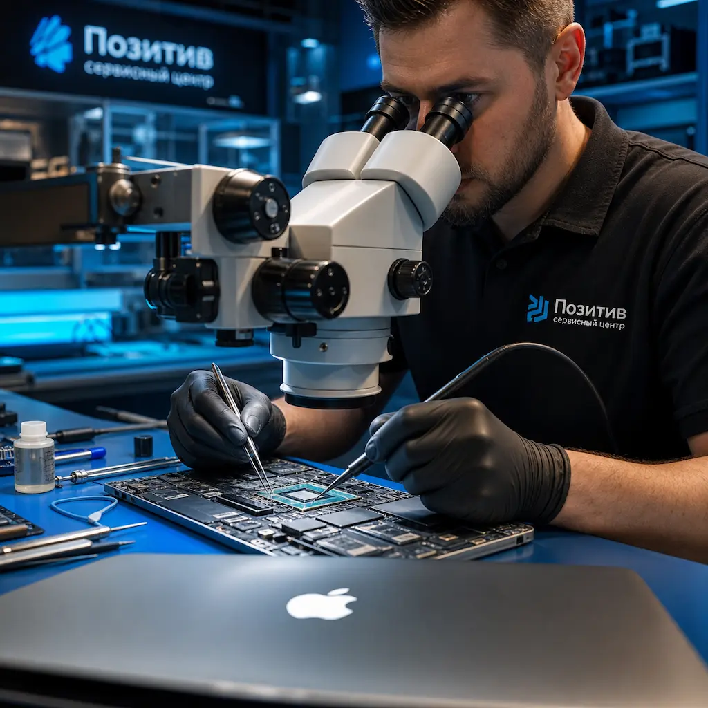 Замена видеокарты Apple MacBook в Томилино