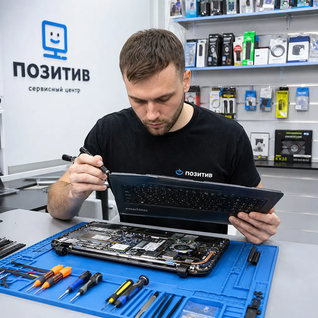 заменить клавиатуру на ноутбуке Emachines в Томилино
