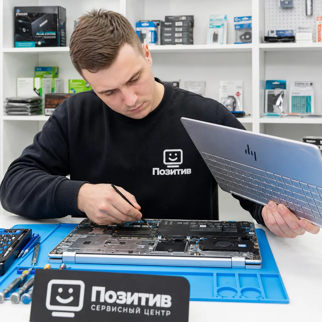 заменить клавиатуру на ноутбуке HP в Томилино