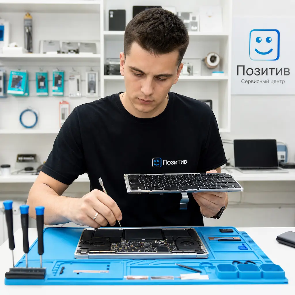 заменить клавиатуру на Apple Macbook в Томилино