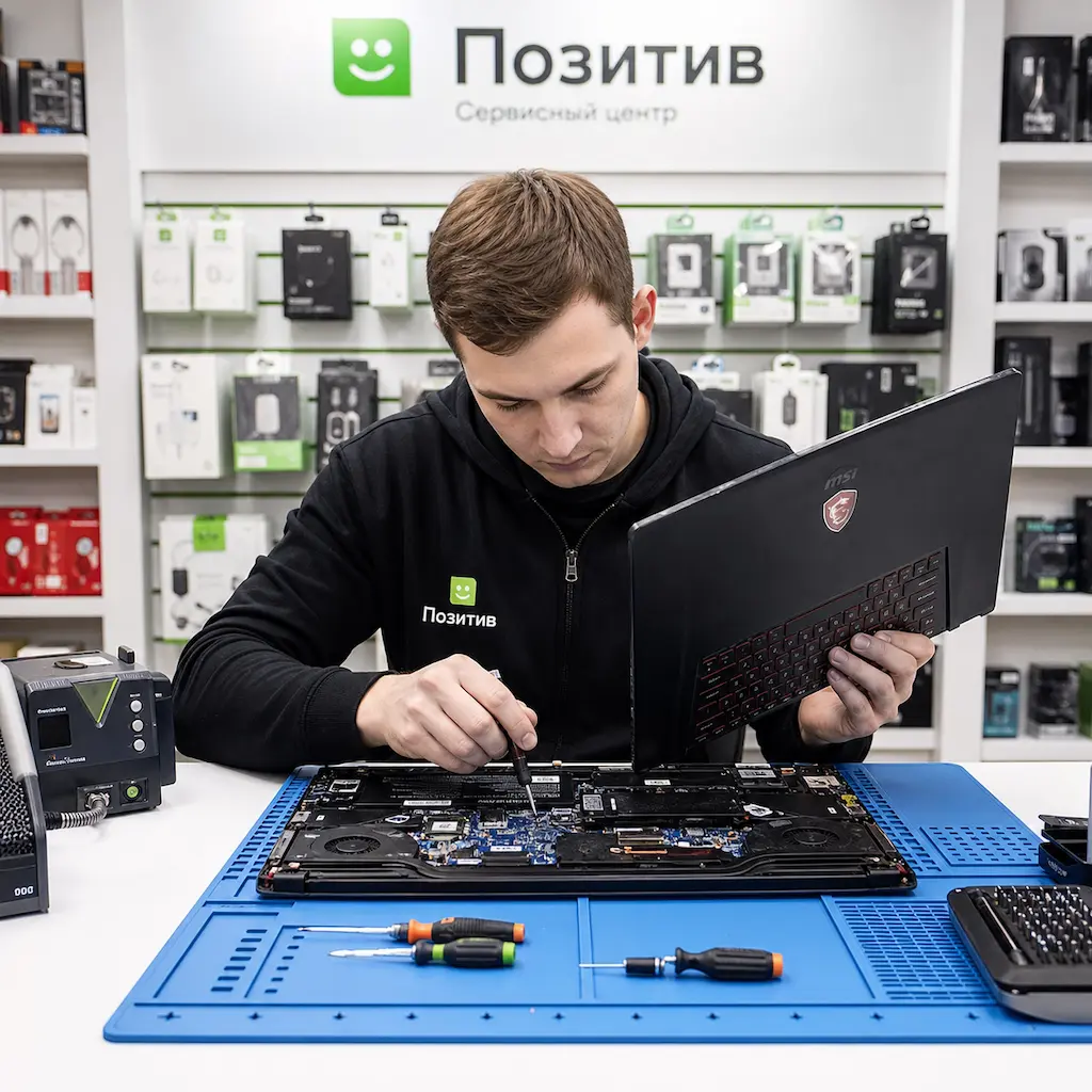 заменить клавиатуру на ноутбуке MSI в Томилино