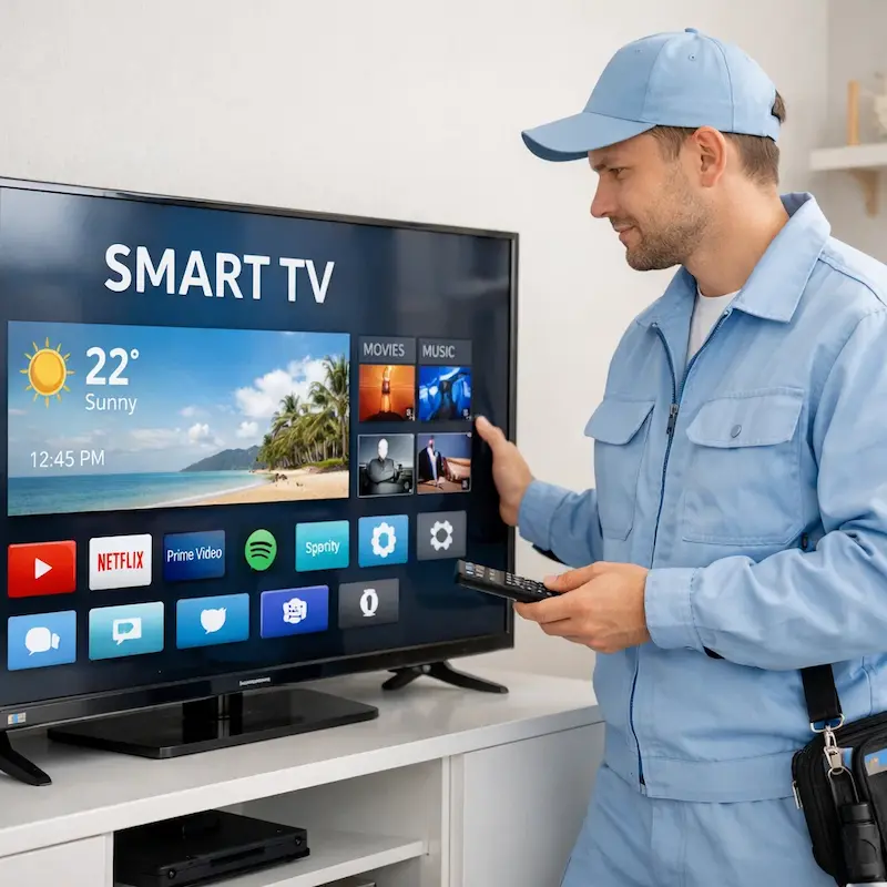 Настройка Smart TV в Томилино