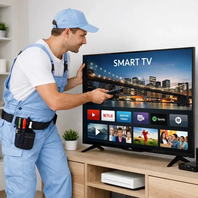 Как вызвать мастера для настройки Smart TV в Томилино