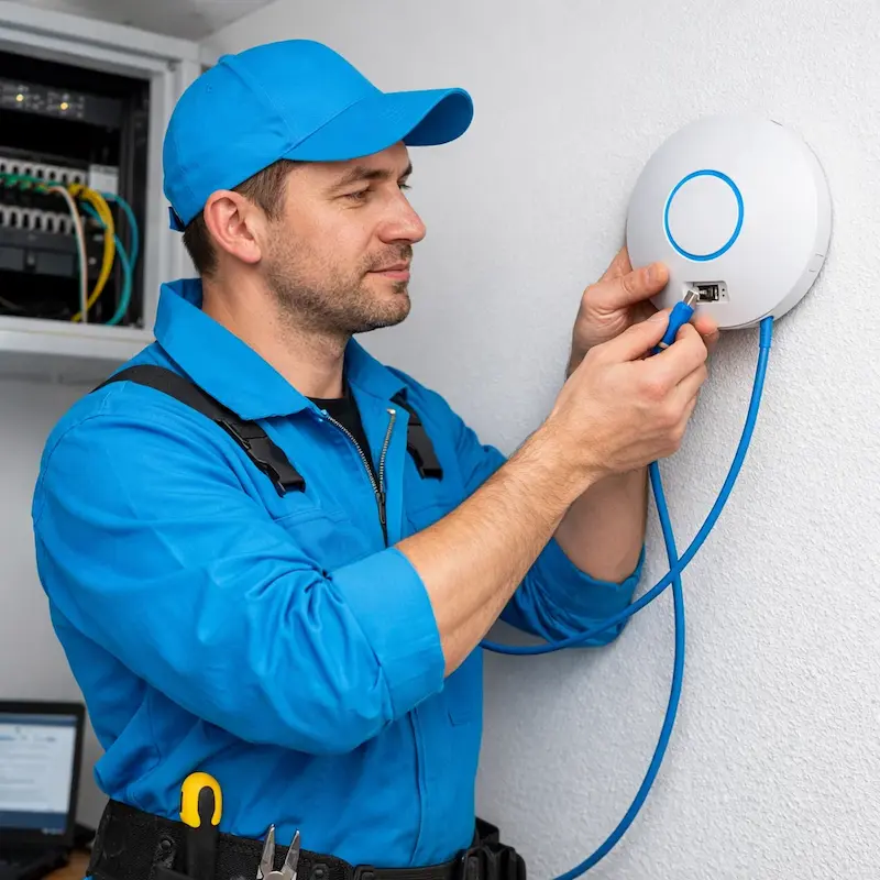 Подключение точки доступа в Томилино