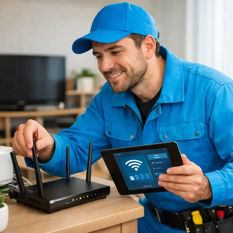 Настройка Wi-Fi для квартиры, дома и офиса в Томилино