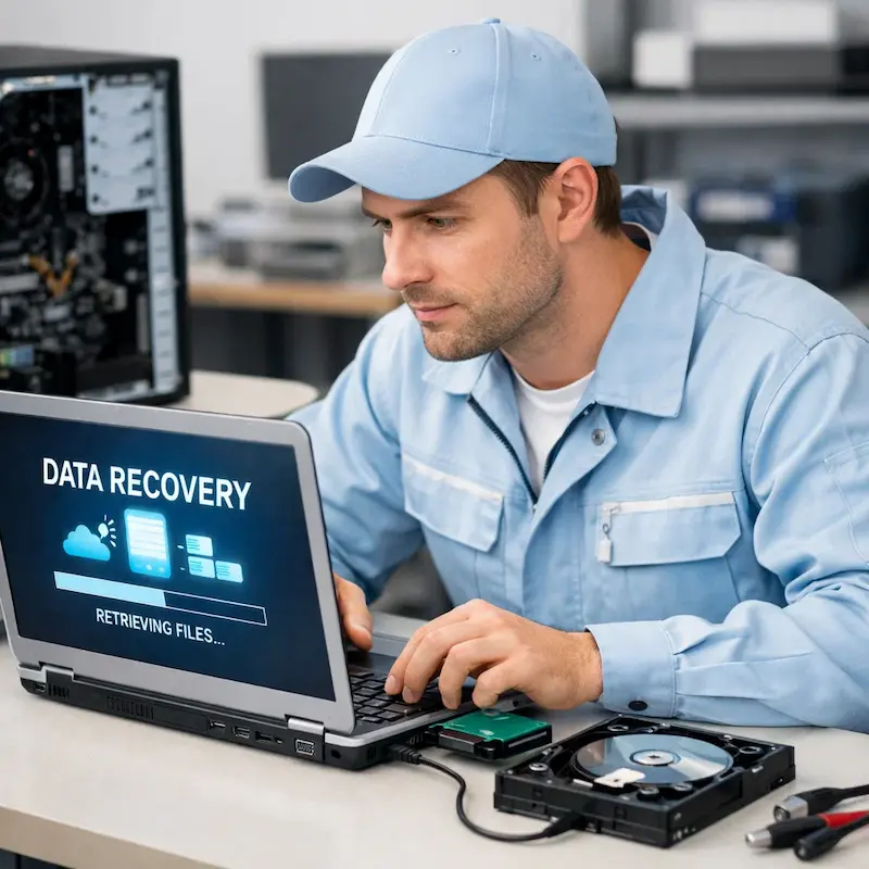 Восстановление данных и файлов в Томилино