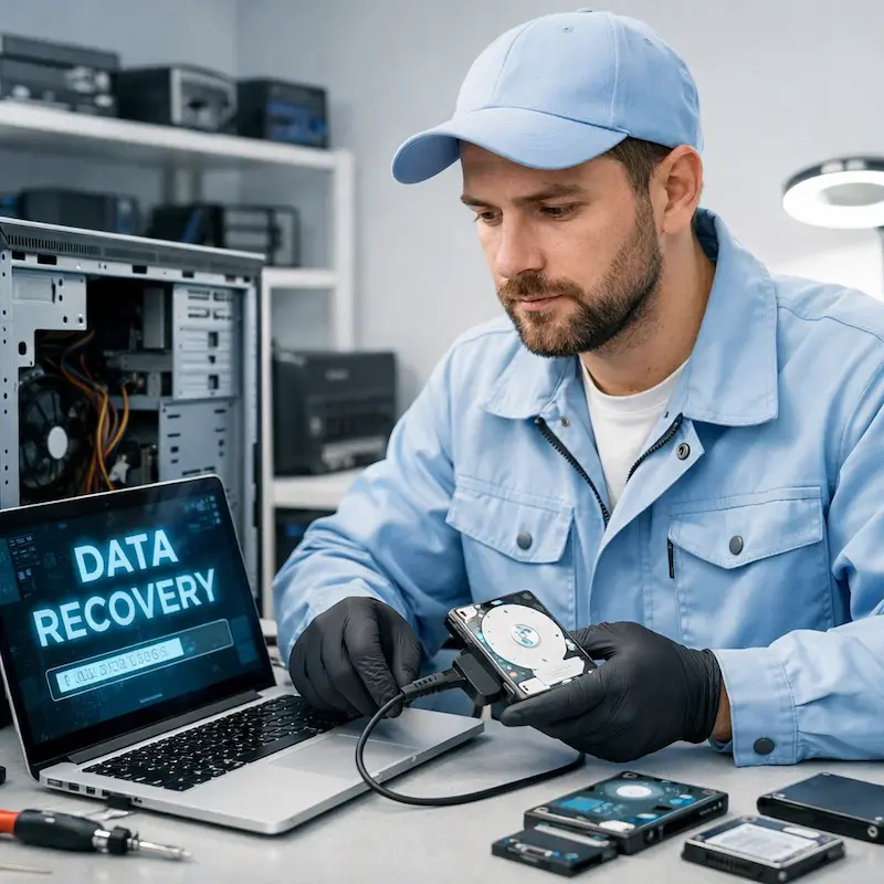 Восстановление файлов в Томилино