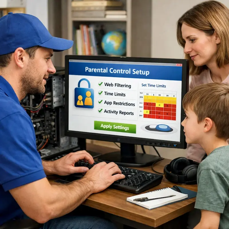 установка родительского контроля в Томилино