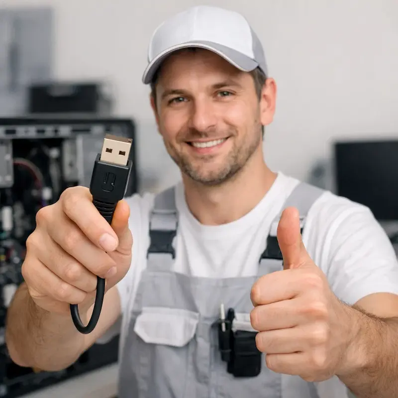 Настройка и установка новых устройств в Томилино