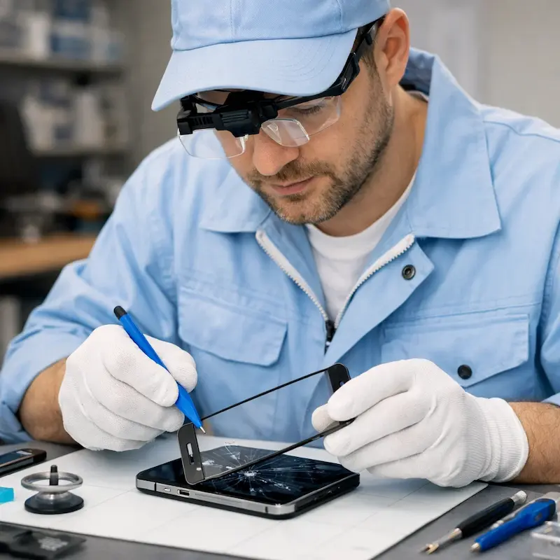 Замена тачскрина на смартфоне в Томилино