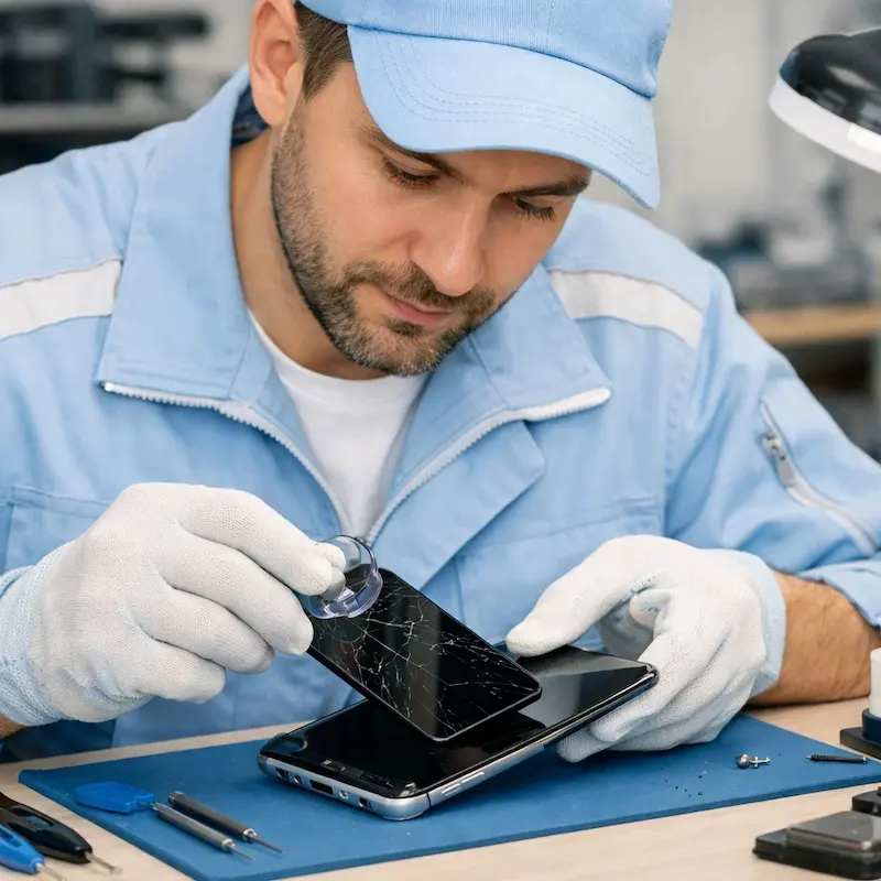 Заменить сенсорное стекло на смартфоне в Томилино