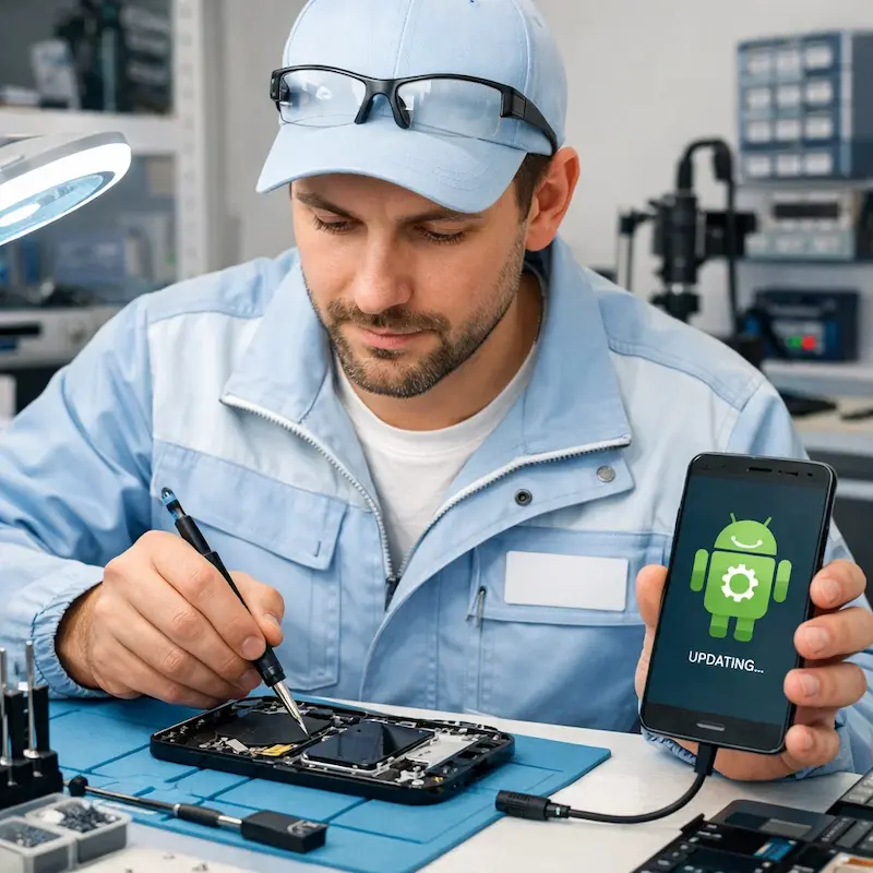 Настройка системы Android в Томилино