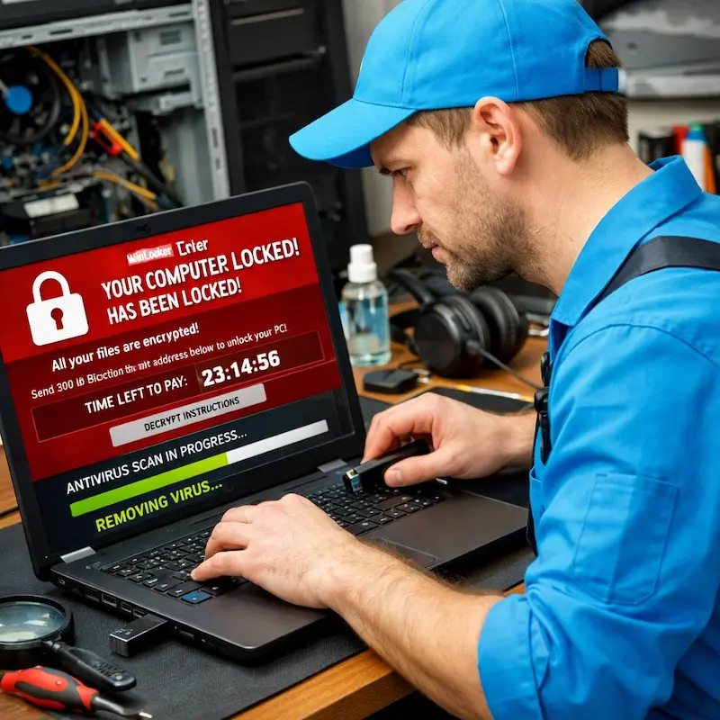 Удалить винлокер в Томилино